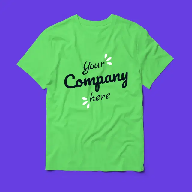 Design preview mockup of custom company t-shirts showing how your artwork can appear for same day custom t-shirt printing in Pittsburgh, Pennsylvania Design preview mockup of custom company t-shirts showing how your artwork can appear for same day custom t-shirt printing in Pittsburgh, Pennsylvania